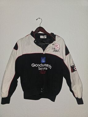 Vtg Dale Earnhardt Sr Jacket Large Winners Circle NASCAR GM Goodwrench Service